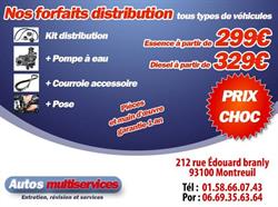 Garage Autos Multiservices, Montreuil - Horaires d'ouverture