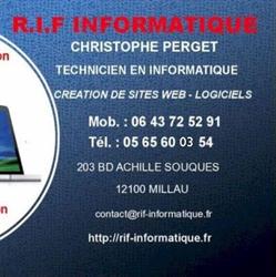 Rif Informatique Millau, - Horaires d'ouverture