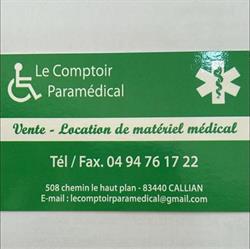 Le Comptoir Paramédical, Callian - Horaires d'ouverture