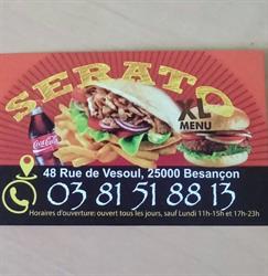 Serato, Besançon - Horaires d'ouverture