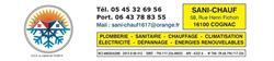 Sani-Chauf, Cognac - Horaires d'ouverture