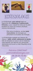 Patricia Constant KINESIOLOGIE, Biermes - Horaires d'ouverture