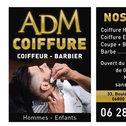 A.D.M. Coiffure, Cagnes-sur-Mer - Horaires d'ouverture