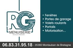 RG MENUISERIE, Montauban-de-Bretagne - Horaires d'ouverture