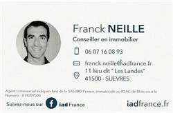 Iad France Neille Franck Mandataire Indépendant, Suèvres - Horaires d'ouverture