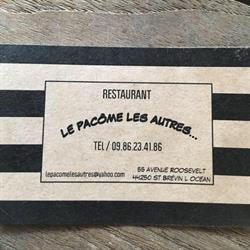 Le Pacôme Les Autres, Saint-Brevin-les-Pins - Horaires d'ouverture