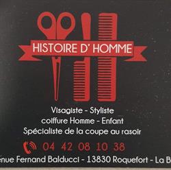 Histoire D' Hommes, Roquefort-la-Bédoule - Horaires d'ouverture