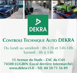 DEKRA contrôle technique Lugrin, - Horaires d'ouverture