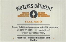 WOZZISS BATIMENT E.I.R.L. RABITA, Férin - Horaires d'ouverture