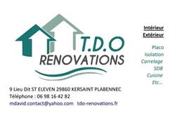 TDO Rénovations, Kersaint-Plabennec - Horaires d'ouverture