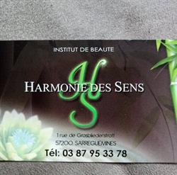 Harmonie des Sens, Sarreguemines - Horaires d'ouverture