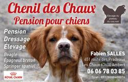 Sarl Chenil Des Chaux, Ambert - Horaires d'ouverture