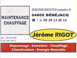 Rigot Jérome, Bénéjacq - Horaires d'ouverture