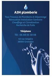 A3H.plomberie, Grenoble - Horaires d'ouverture