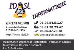 IDSL2 EIRL, Moussy - Horaires d'ouverture