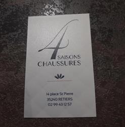 4 saisons chaussures, Retiers - Horaires d'ouverture