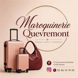 Maroquinerie Quevremont, Saintes - Horaires d'ouverture