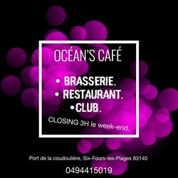 Ocean's cafe Restaurant, Six-Fours-les-Plages - Horaires d'ouverture