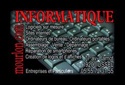 Mourlon Informatique SARL, Ussel - Horaires d'ouverture