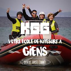 KGG école de kitesurf à Hyères, - Horaires d'ouverture