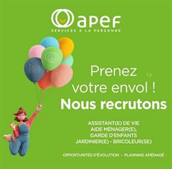 APEF Sélestat - Aide à domicile, Ménage, Jardinage et Garde d'enfants - Horaires d'ouverture