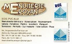 Menuiserie Eroyan, Cercié - Horaires d'ouverture