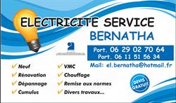 Electricité Service Bernatha SARL, Cenon - Horaires d'ouverture