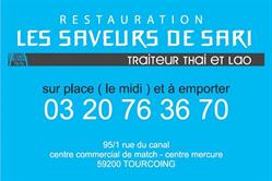 Les Saveurs de Sari, Tourcoing - Horaires d'ouverture