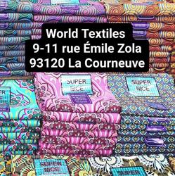 World Textiles, La Courneuve - Horaires d'ouverture