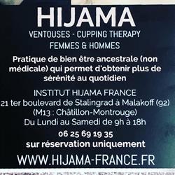 Institut Hijama France, Malakoff - Horaires d'ouverture
