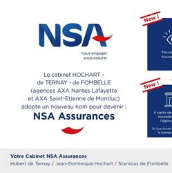 AXA Assurance et Banque HOCHART - DE TERNAY - DE FOMBELLE, Nantes - Horaires d'ouverture