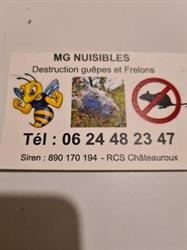 Mg Nuisibles, Châteauroux - Horaires d'ouverture