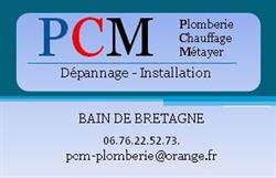 Plomberie Chauffage Métayer PCM, Bain-de-Bretagne - Horaires d'ouverture