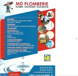 Md plomberie Multi services, La Haye-Malherbe - Horaires d'ouverture