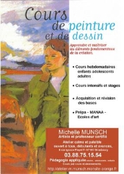 Atelier d'Arts Plastiques Michelle Munsch, Strasbourg - Horaires d'ouverture