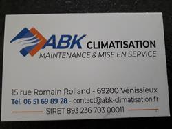 ABK CLIMATISATION, Vénissieux - Horaires d'ouverture