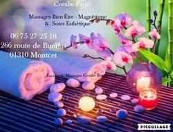 Massages Coralie Bourg en Bresse, Montcet - Horaires d'ouverture