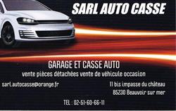 Auto Casse Sarl, Beauvoir-sur-Mer - Horaires d'ouverture