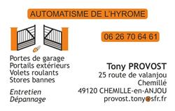 Automatisme de L'Hyrome, Chemillé-en-Anjou - Horaires d'ouverture