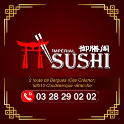 Sushi Impérial, Coudekerque-Branche - Horaires d'ouverture