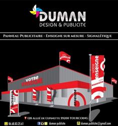 DUMAN DESIGN & PUBLICITE, Tourcoing - Horaires d'ouverture