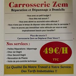 Carrosserie mobile Zem, Aubagne - Horaires d'ouverture