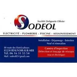 Sodeol Sarl - Inspection vidéo, réhabilitation des réseaux, recherche de fuites, Beauvoir-sur-Mer - Horaires d'ouverture
