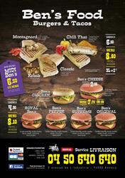 Ben's Food, Annecy - Horaires d'ouverture