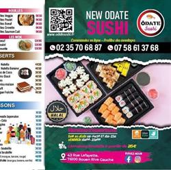 ODate Sushi, Rouen - Horaires d'ouverture