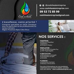 COOL'N HEAT ENTREPRISE, Meyreuil - Horaires d'ouverture