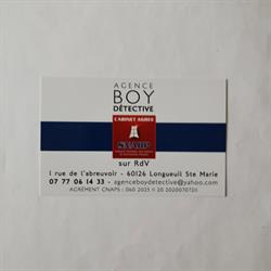 Agence BOY Detective, Longueil-Sainte-Marie - Horaires d'ouverture