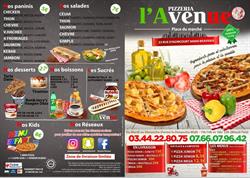 Pizzeria l’avenue - Beauvais - Horaires d'ouverture