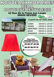 LA BOUTIQUE ASEM, Nevers - Horaires d'ouverture