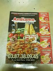 Andiamo Pizza, Metz - Horaires d'ouverture